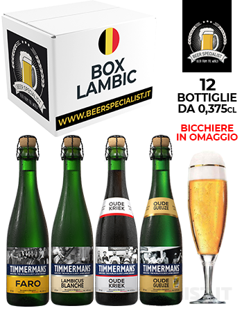 BOX "BELGIO LAMBIC" + bicchiere in omaggio